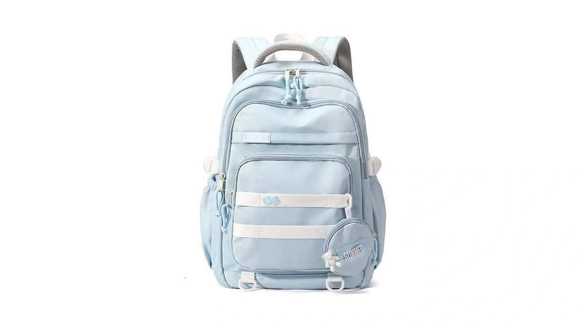 Mininai Preppy Aesthetic Backpack For Teen Girls Boys Elementary Middle