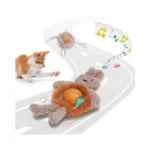 Salodal Interactive Cat Toys For Indoor Cats,fast Moving Ball With