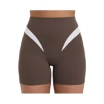 Sunzel Colorblock Biker Shorts Women High Waist Tummy Control –