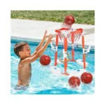 Lpfg Pool Basketball Hoop, 2-in-1 Floating Pool Toys 360Β° Shooting