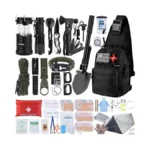 Survival Kit, 250pcs Survival Tools Tactical Gear And Trauma Bag,