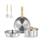 Koch Systeme Cs Stainless Steel Pots And Pans Set 7pcs,