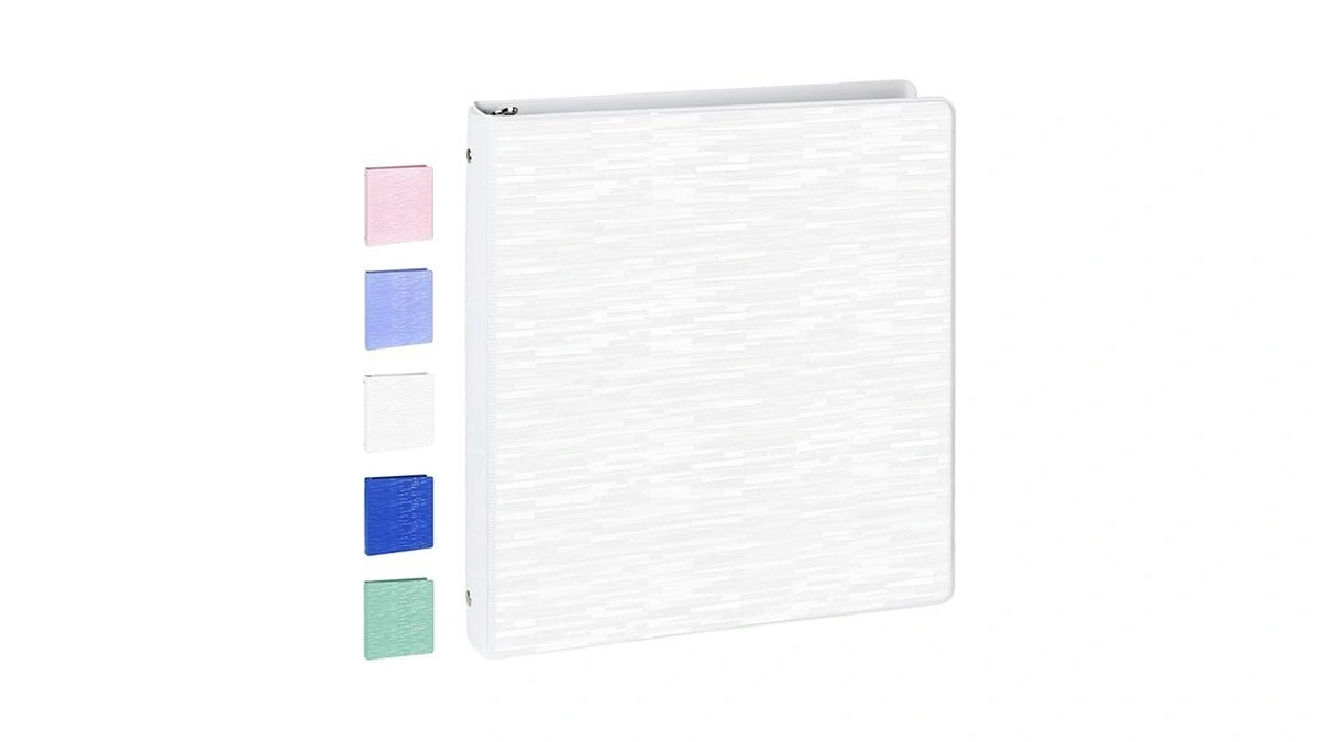 Poprun 3 Ring Binder 1.5 Inch, Pvc-free, Holds 325 Sheets