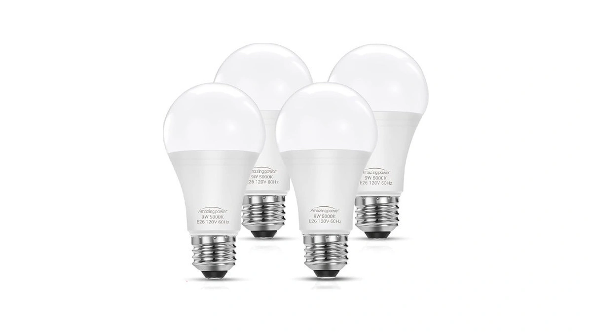 Amazing Power E26 Led Bulbs, 60w Equivalent Medium Base Light