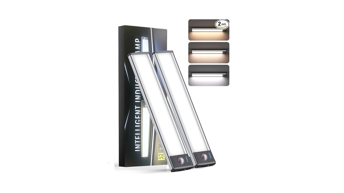 Under Cabinet Lights (2 Pack) - Rechargeable Battery Operated 52
