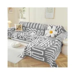 Ostepdecor Boho Sectional Couch Covers 2 Pieces, L Shaped Sofa