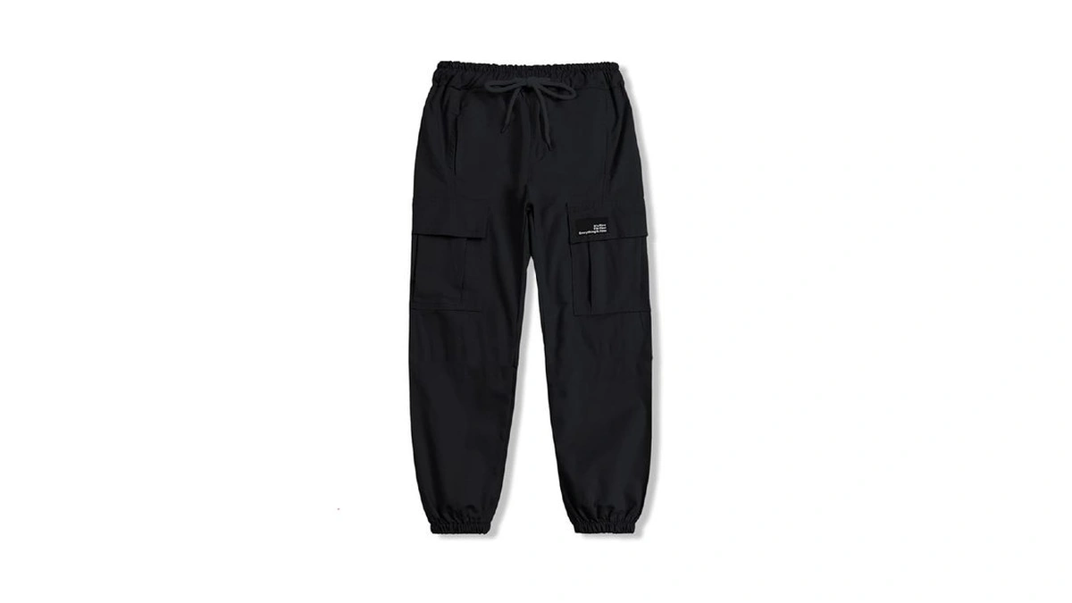 Cromoncent Girls Cargo Pants Elastic Waist Lightweight Outdoor Jogger Pants,