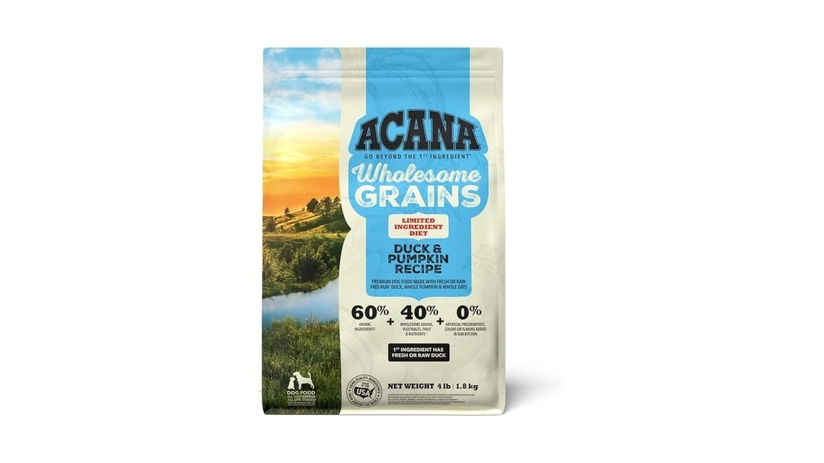 Acana Wholesome Grains Dry Dog Food Limited Ingredient Duck &