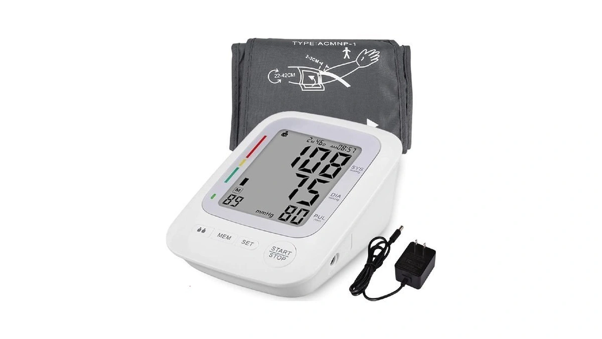 Electronic Blood Pressure Monitor, Upper Arm Automatic Digital Bp Monitor