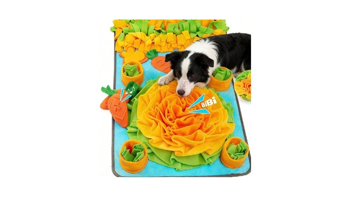 Snuffle Mat For Large Dogs, 32'' X 20'' Interactive Puzzle