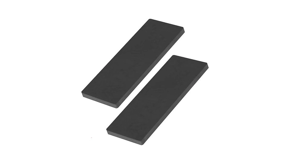 Eoere 2 Pcs 4" X 12" X 5/16" Steel Plate,