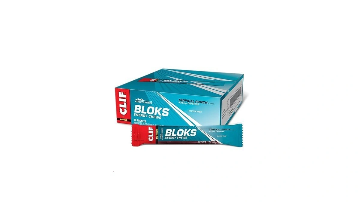 Clif Bloks - Tropical Punch Flavor With Caffeine - Energy