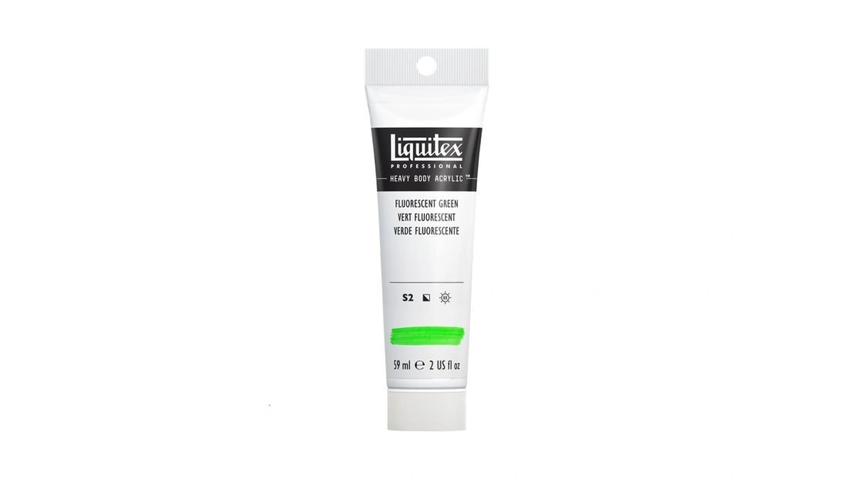 Liquitex Professional Heavy Body Acrylic Paint, 2-oz (59ml) Tube, Fluorescent