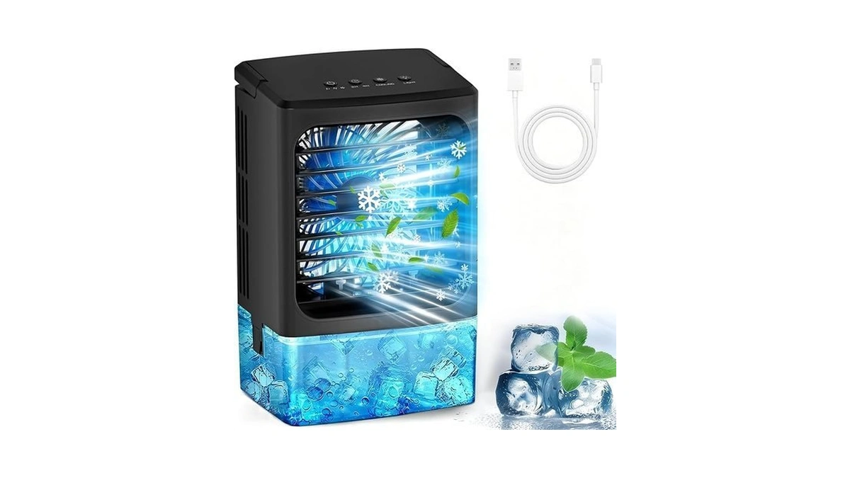 Portable Air Conditioners，upgraded Portable Ac Small Air Conditioner Personal Air