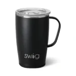 Swig 18oz Stainless Steel Travel Mug, Insulated, Cup Holder Friendly,