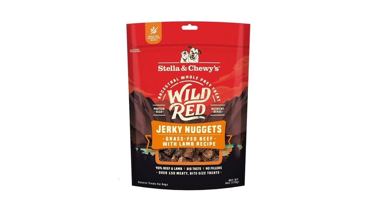 Stella & Chewy's Wild Red Jerky Nuggets - 90% Protein-rich