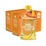 Happy Baby Organics Clearly Crafted Stage 2 Baby Food, Bananas,