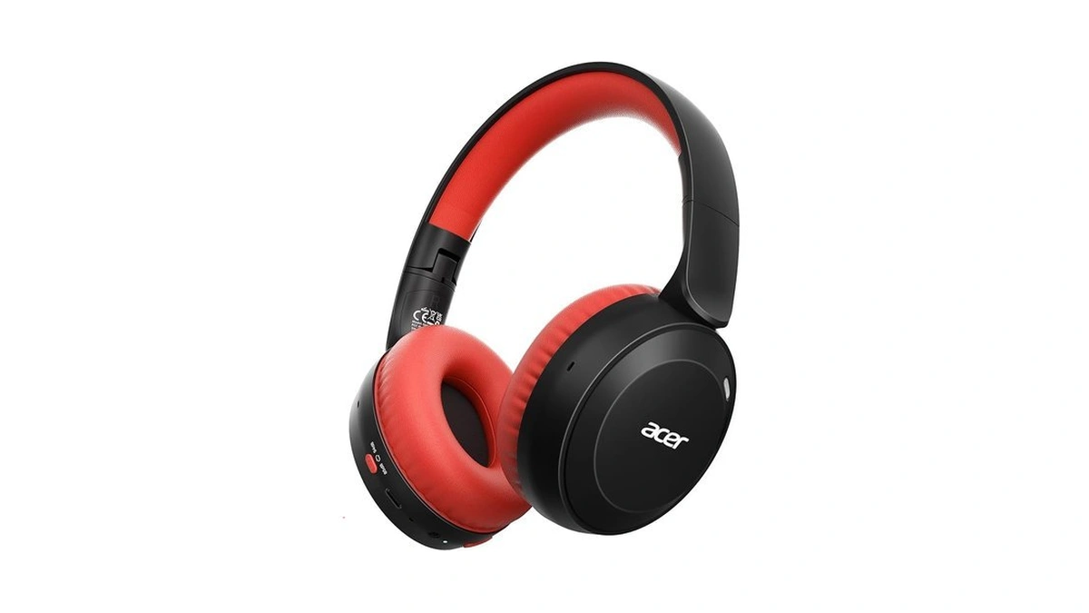 Acer Kids Bluetooth Headphones, 85/94db Volume Limiter, Foldable Wireless Over-ear