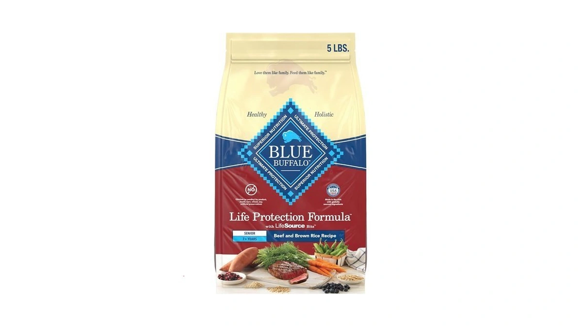Blue Buffalo Life Protection Formula With Lifesource Bits, Senior 7+