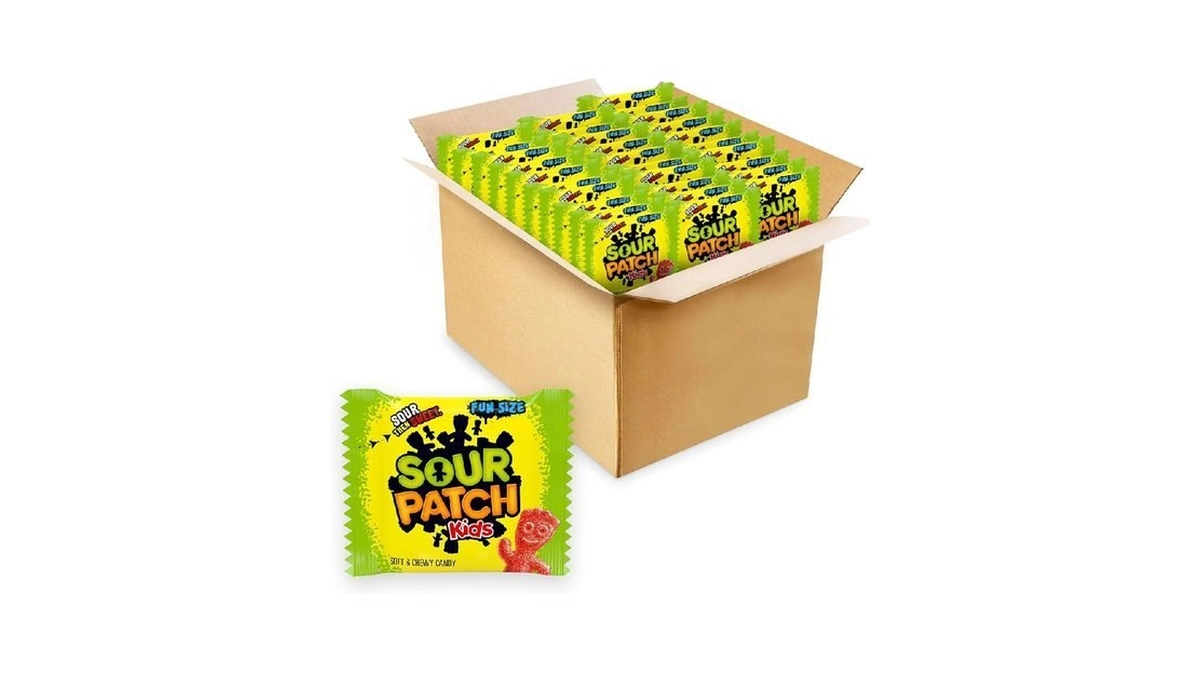 Sour Patch Kids Soft & Chewy Gummy Candy, Bulk Candy,