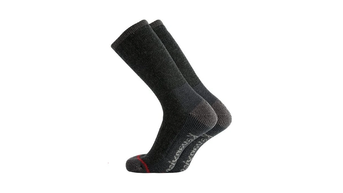 Kavanyiso Men's Merino Wool Hiking Socks Breathable Athletic Crew Thicken