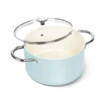 Michelangelo Stock Pot With Lid, 6 Quart Cooking Pot With
