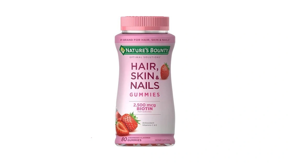Nature's Bounty Optimal Solutions Hair, Skin & Nails Vitamin Gummies