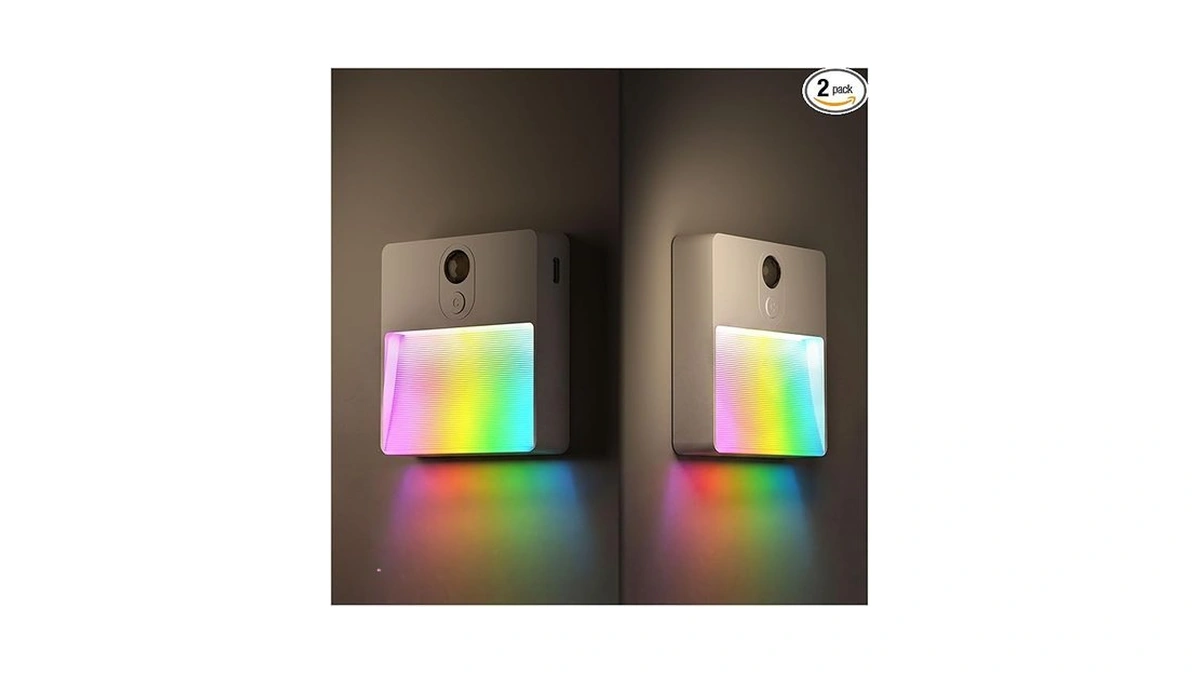 Nickluc Motion Sensor Night Light For Home: Rechargeable Battery Powered