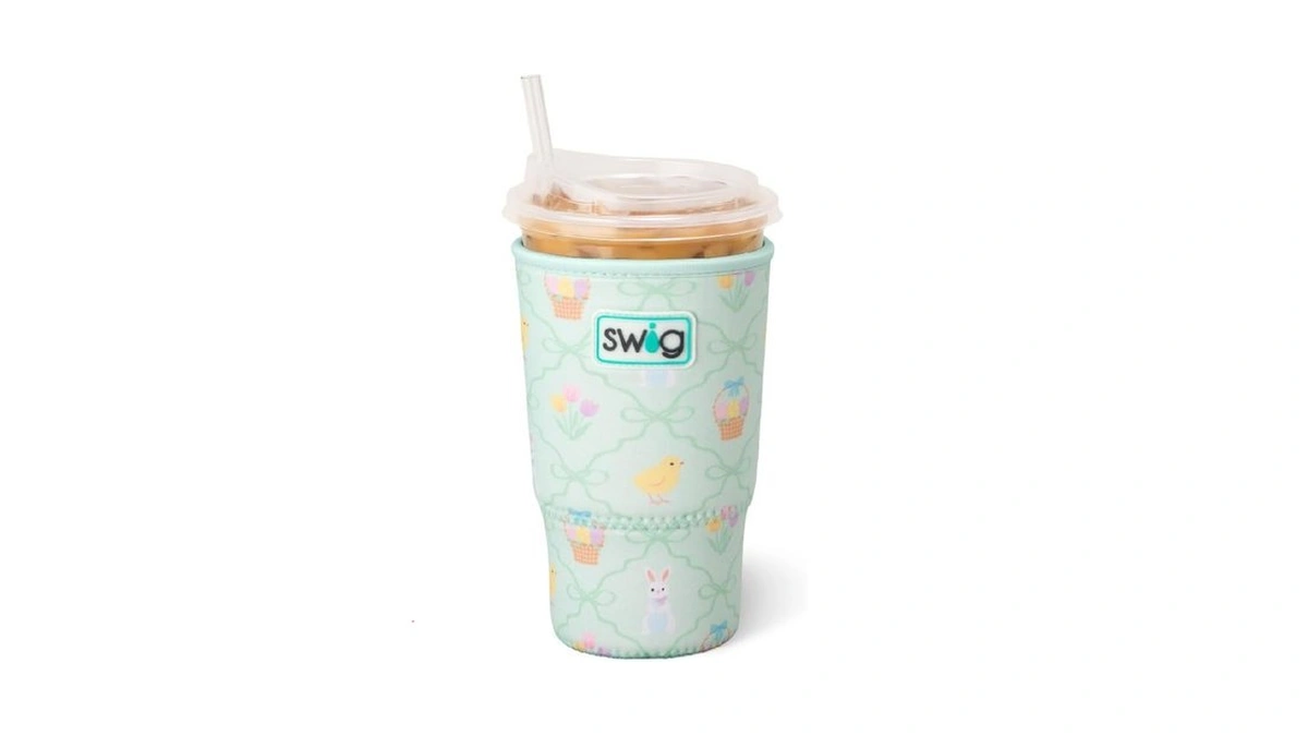 Swig Life Large Iced Cup Coolie, 30-32oz Iced Coffee Cup