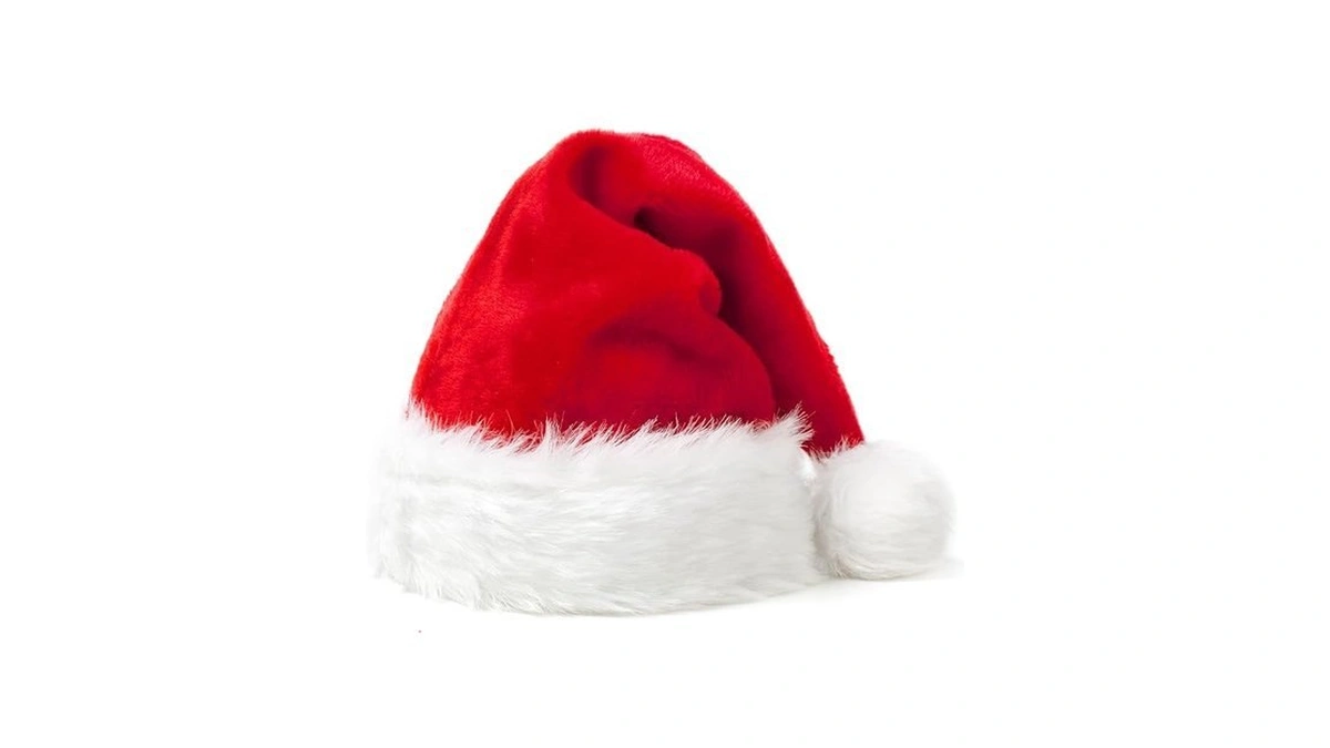 Maloun Christmas Hat, Santa Hat For Adult Comfortable Thickened Plush
