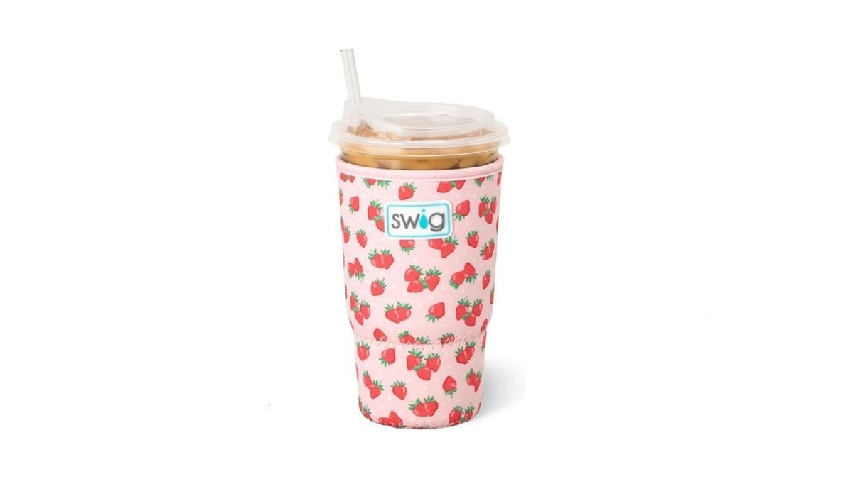 Swig Life Large Iced Cup Coolie, 30-32oz Iced Coffee Cup
