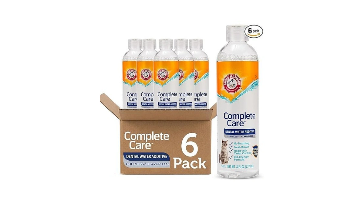 Arm & Hammer Complete Care Dental Water Additive For Cats,