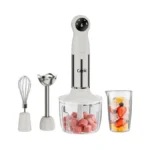 Cordless Immersion Blender Hand Blenders Set,variable Speed 4 In 1