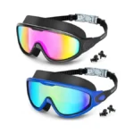 Water Space 2 Pack Swim Goggles, Swimming Goggles For Men
