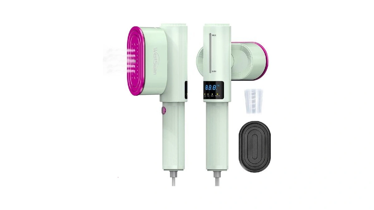 Portable Travel Steamer For Clothes, Fast Wrinkle Remover Garment Steamer