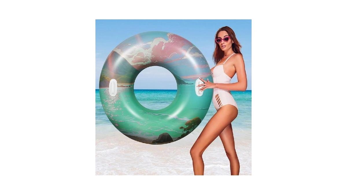 Heysplash Pool Tubes For Adult, 1 Pack Large Pool Floats