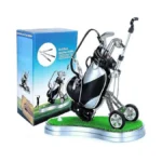 Golf Pen Holder With 3 Club Pens And Movable Golf