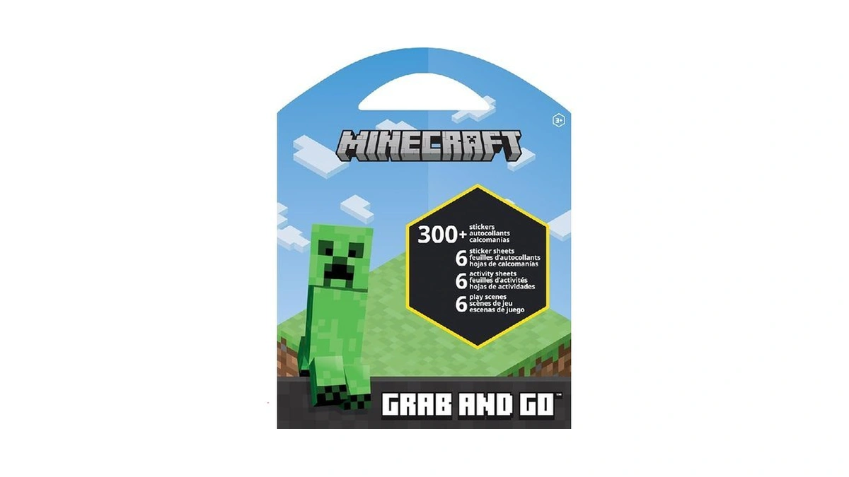 Minecraft Grab And Go Stickers