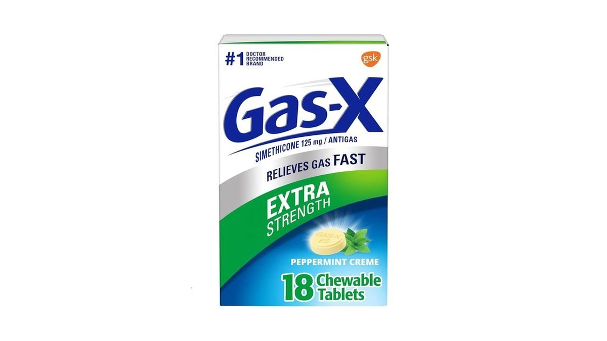 Gas-x Extra Strength Chewable Gas Relief Tablets With Simethicone 125