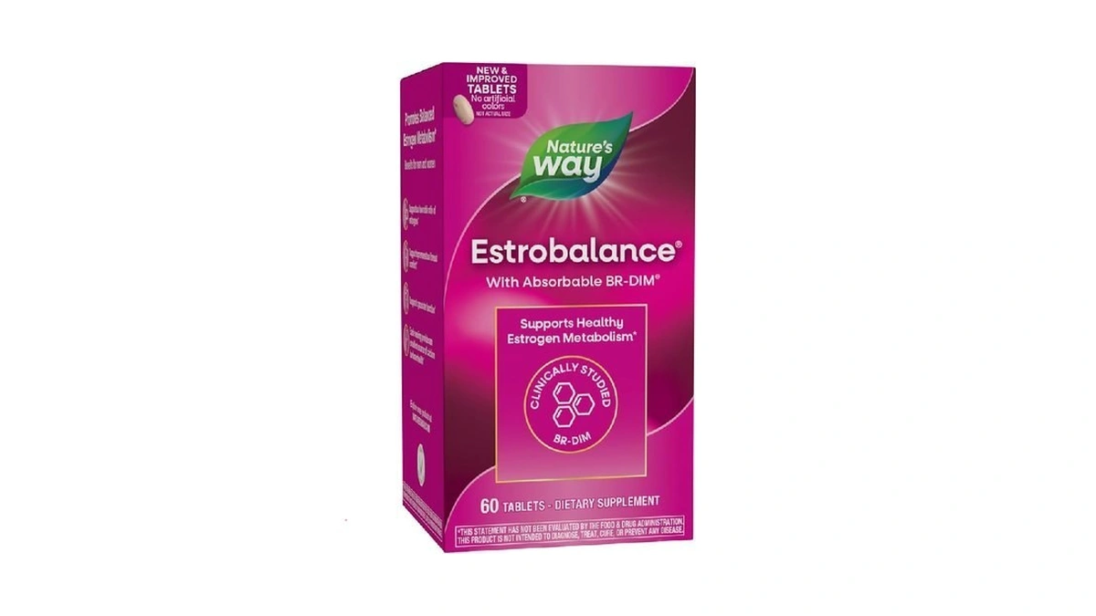 Nature's Way Estrobalance, Absorbable Br-dim, Supports Healthy Estrogen Metabolism*, Vegan,