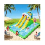 Imdot Inflatable Water Bounce House For Kids 3-12 Years, Shark