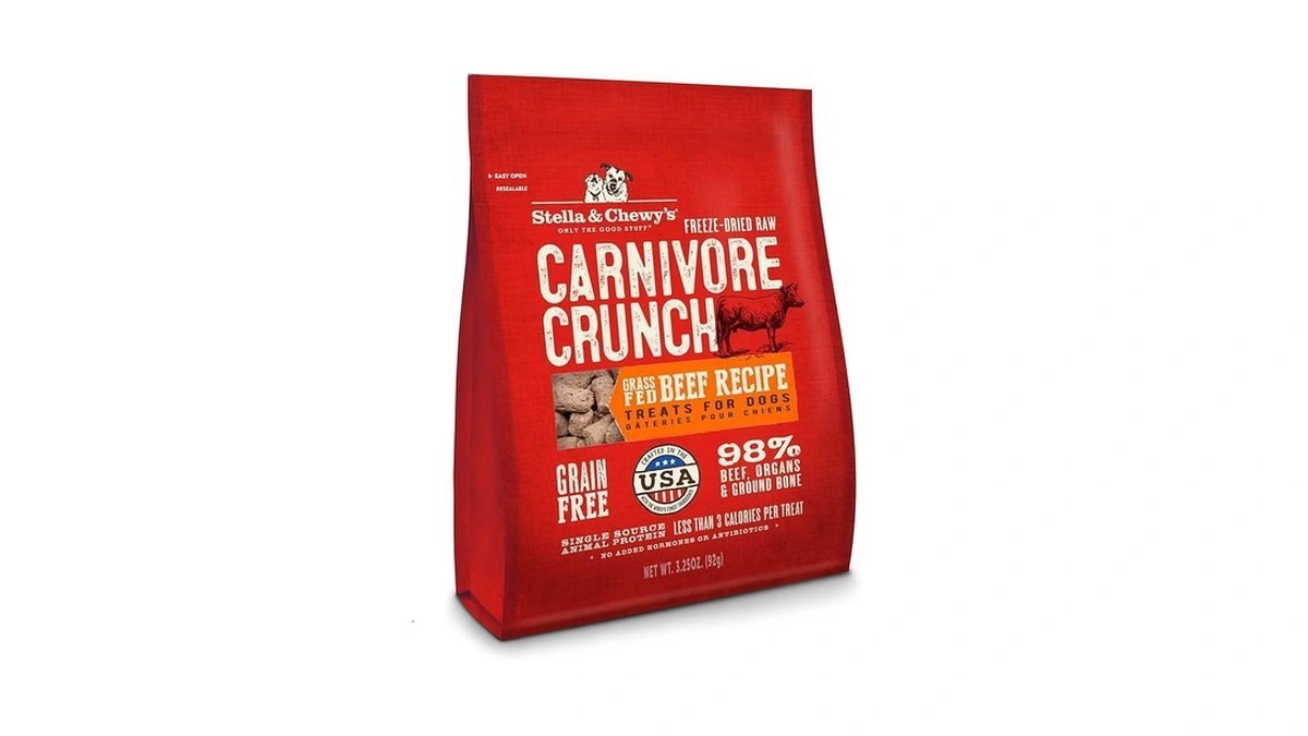 Stella & Chewy's Freeze-dried Raw Dog Treats - Carnivore Crunch