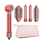 Hittiona 5 In 1 High-speed Hair Dryer Brush - Hot