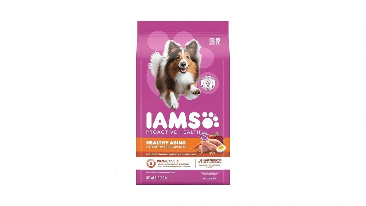 Iams Proactive Health Healthy Aging Dry Dog Food Chicken &