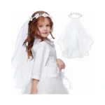 Sweetv First Communion Veil 1st Communion Veils For Kids Flower