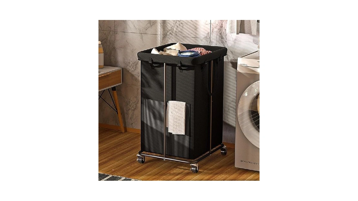 Ykdirect 150l Large Laundry Hampers Basket With Removable Washing Bag,