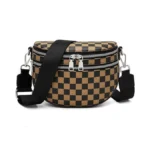 Goinsound Crossbody Bags For Women Pu Leather Fanny Packs For