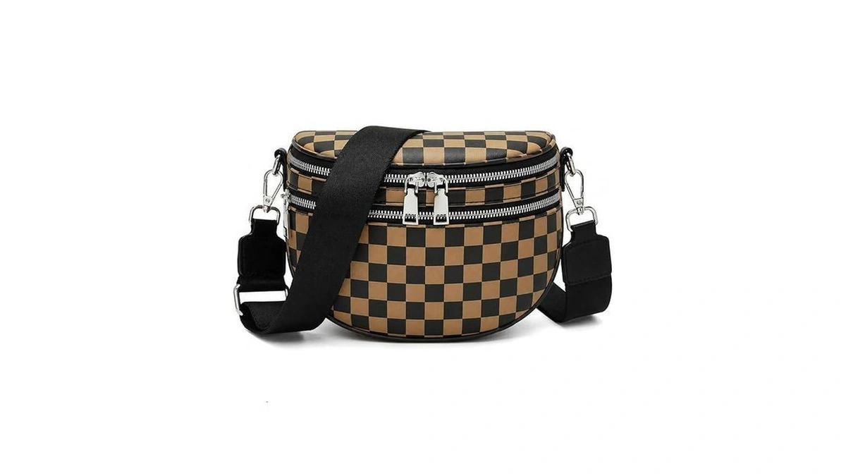 Goinsound Crossbody Bags For Women Pu Leather Fanny Packs For