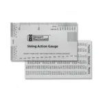 Stewmac String Action Gauge And Ruler, Inches, Stainless Steel -