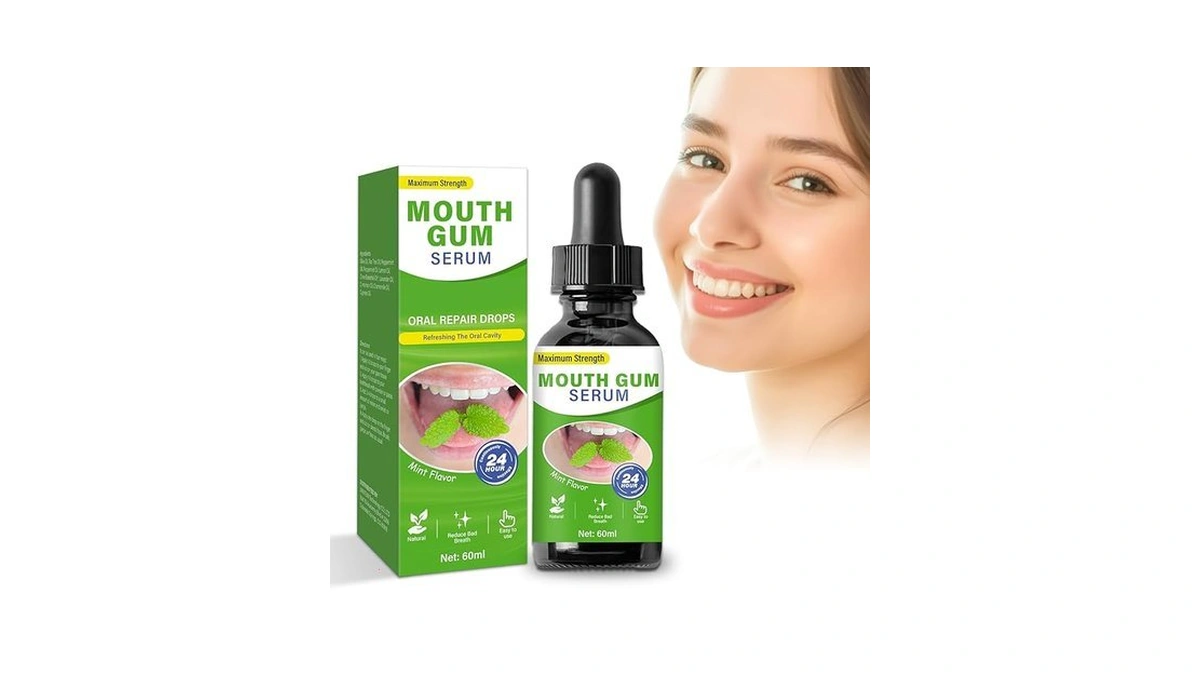 Gum Restore Drops, Gum Repair For Receding Gums & Stain